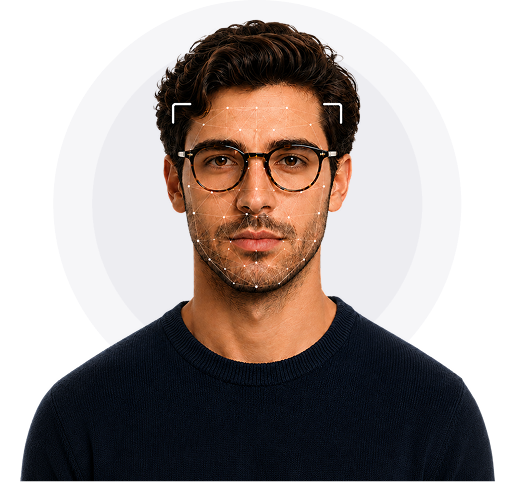 AI face shape detection