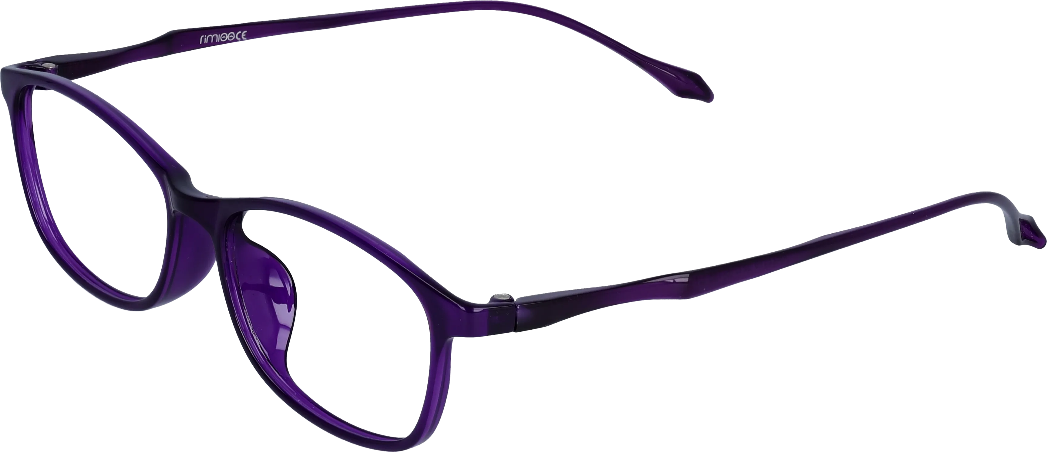 purple 2 Medium optical frame angled view for better detail