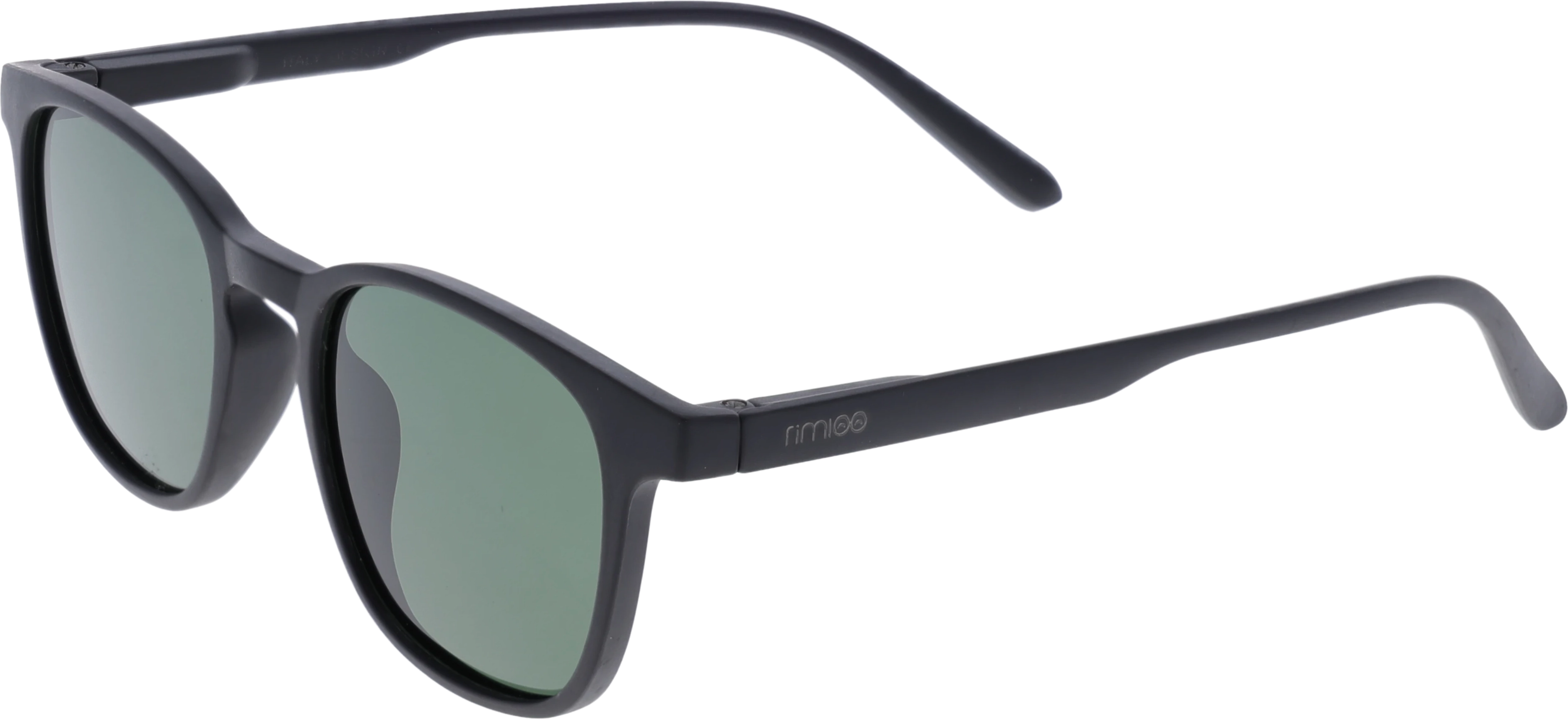 Black Small optical frame angled view for better detail