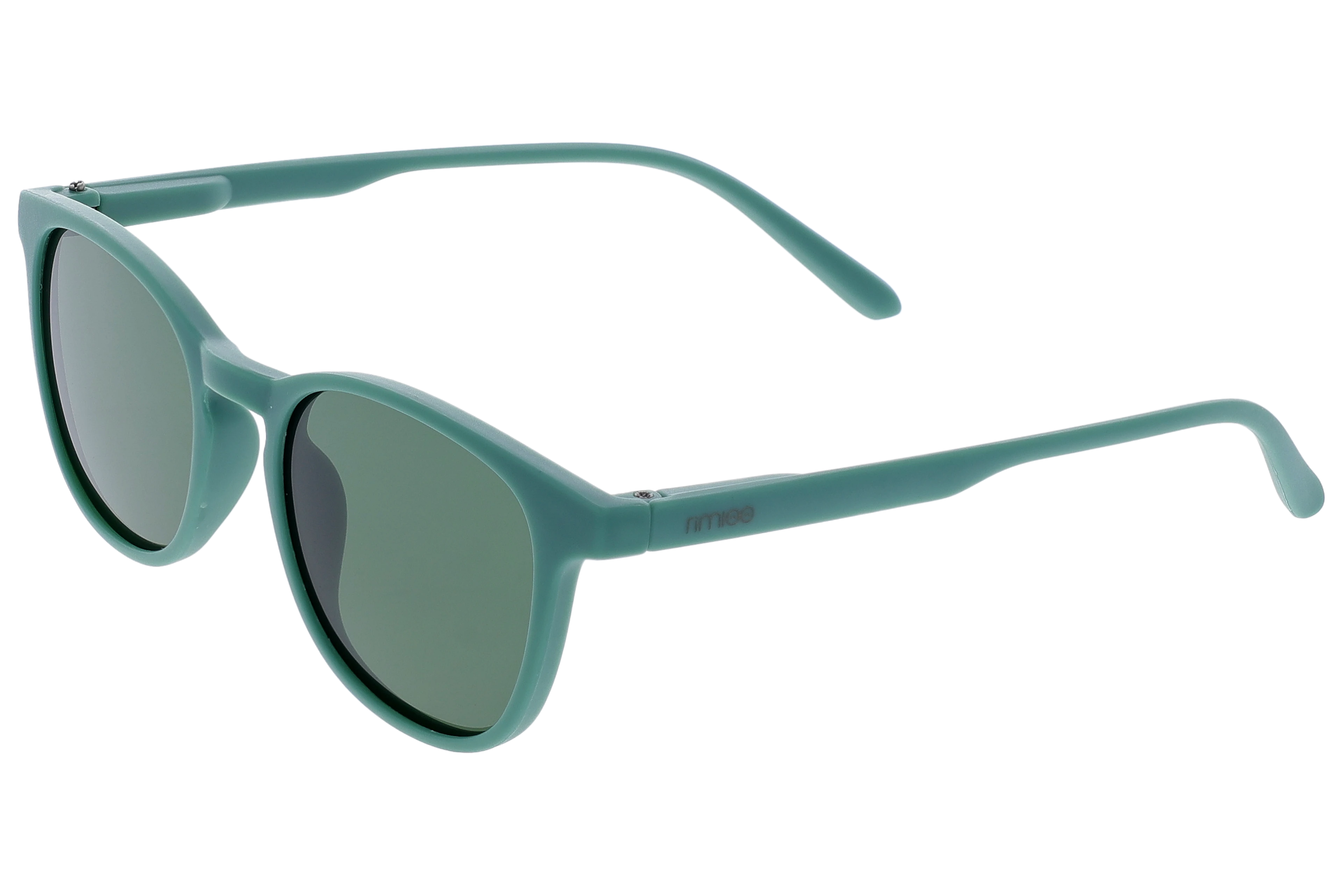 Pista green Small optical frame angled view for better detail