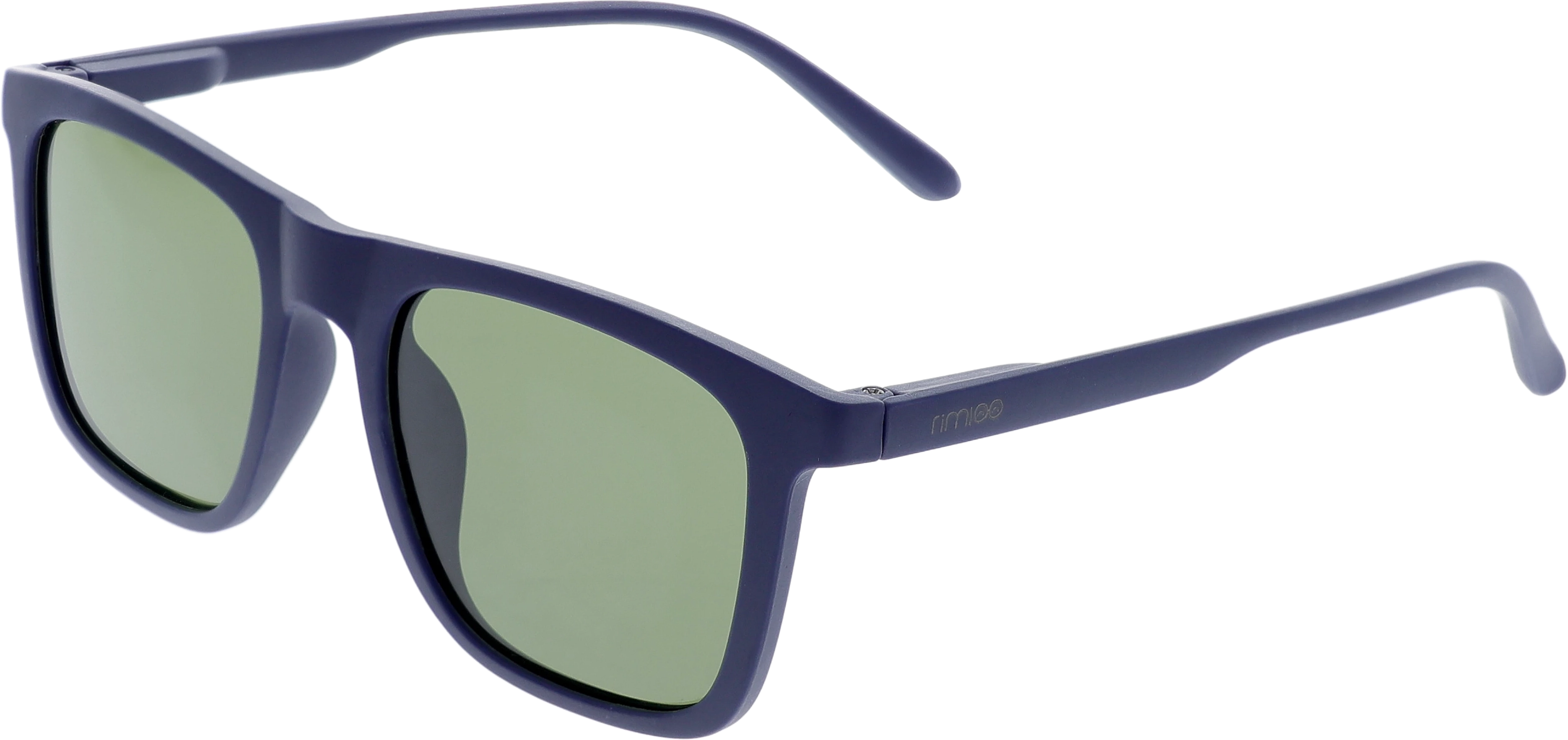 Blue Medium optical frame angled view for better detail