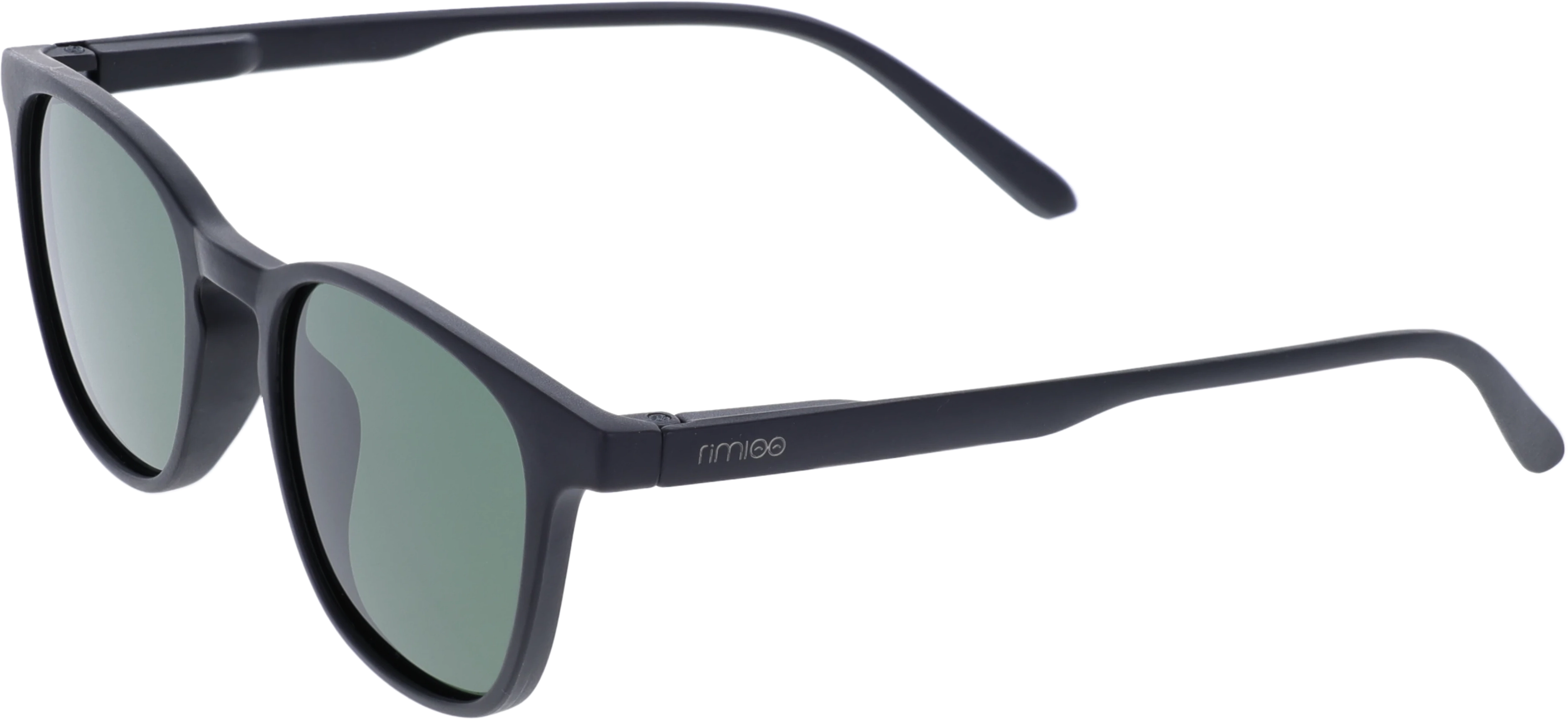 Black Small optical frame angled view for better detail