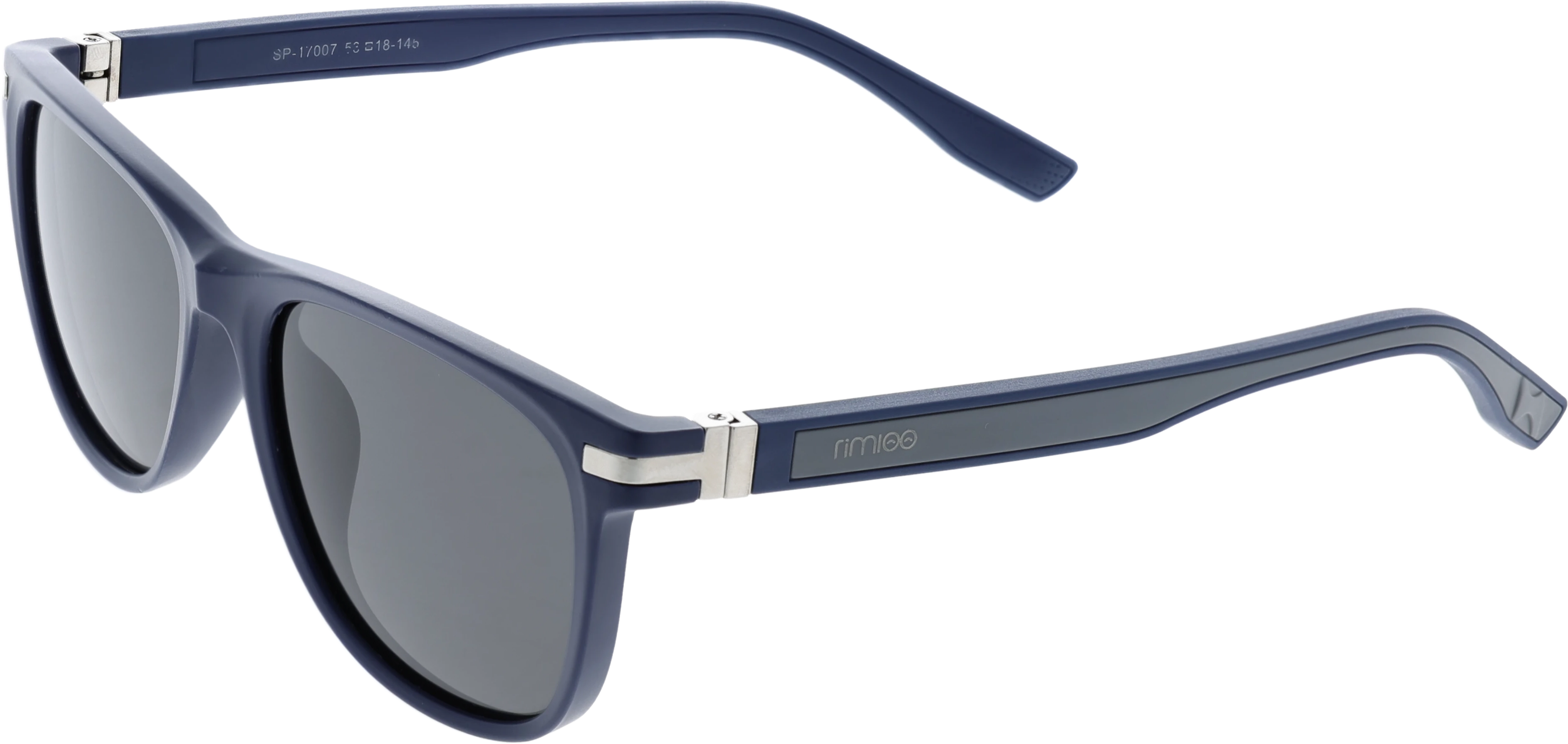 Blue Medium optical frame angled view for better detail