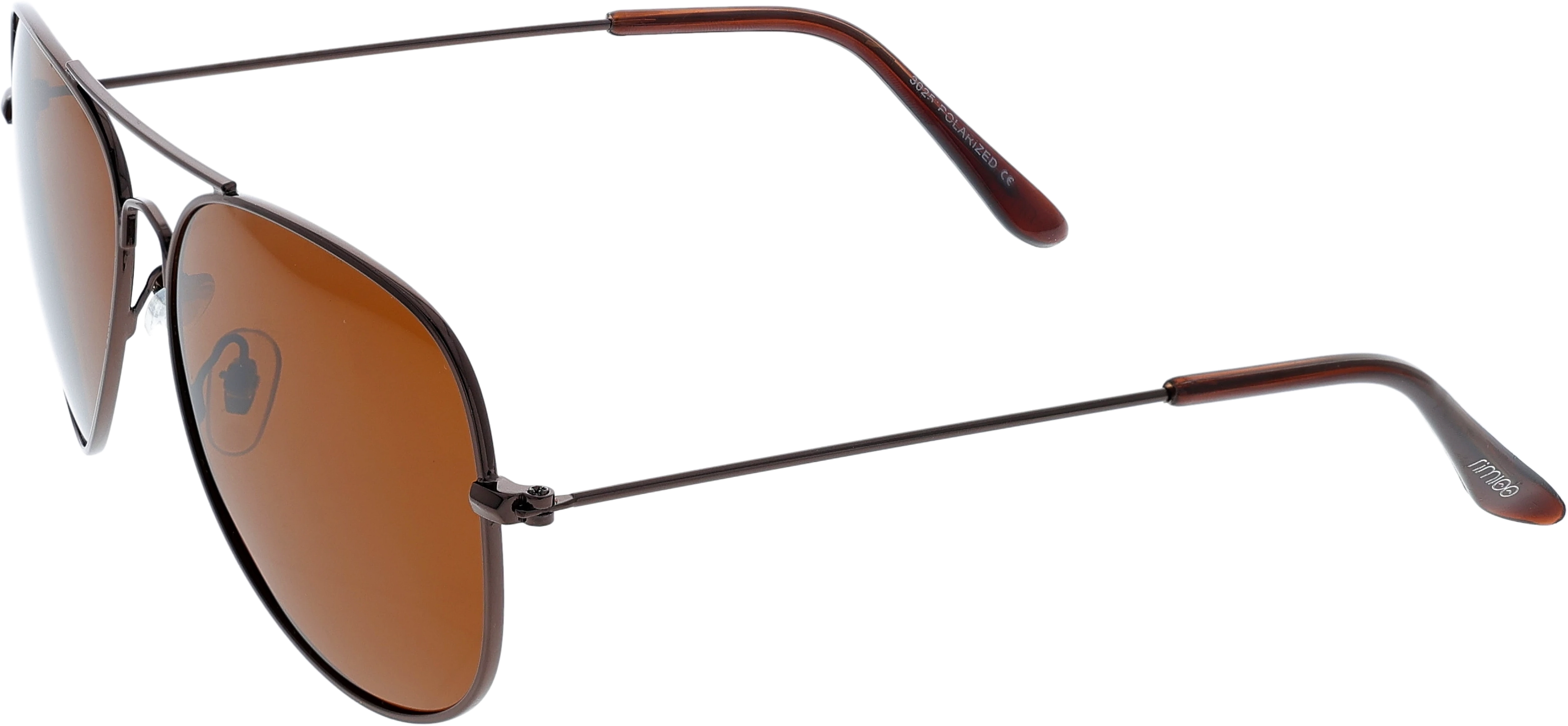 Gold Medium optical frame angled view for better detail
