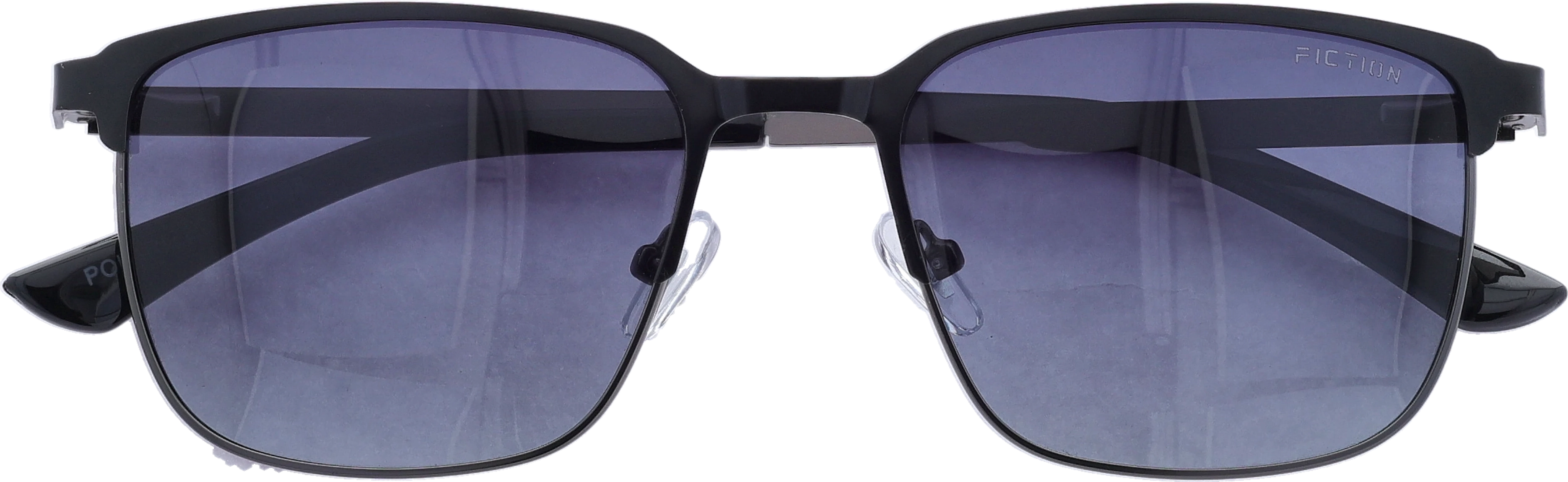  Black Large optical frame front view close-up