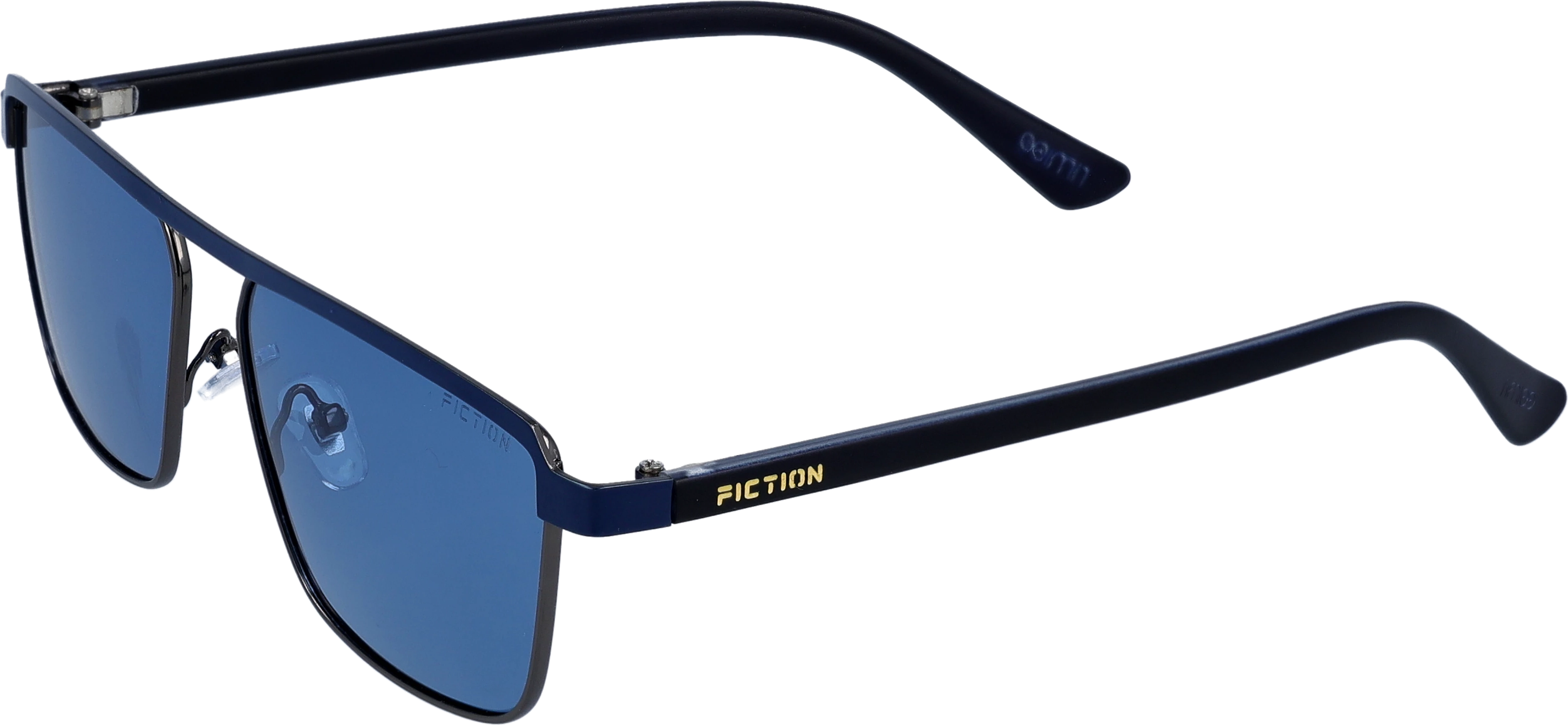 Black Medium optical frame angled view for better detail